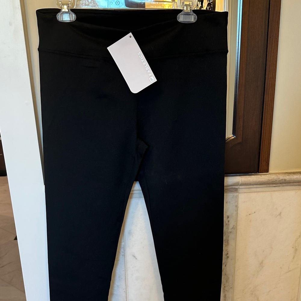 Fabletics Kids Black Leggings